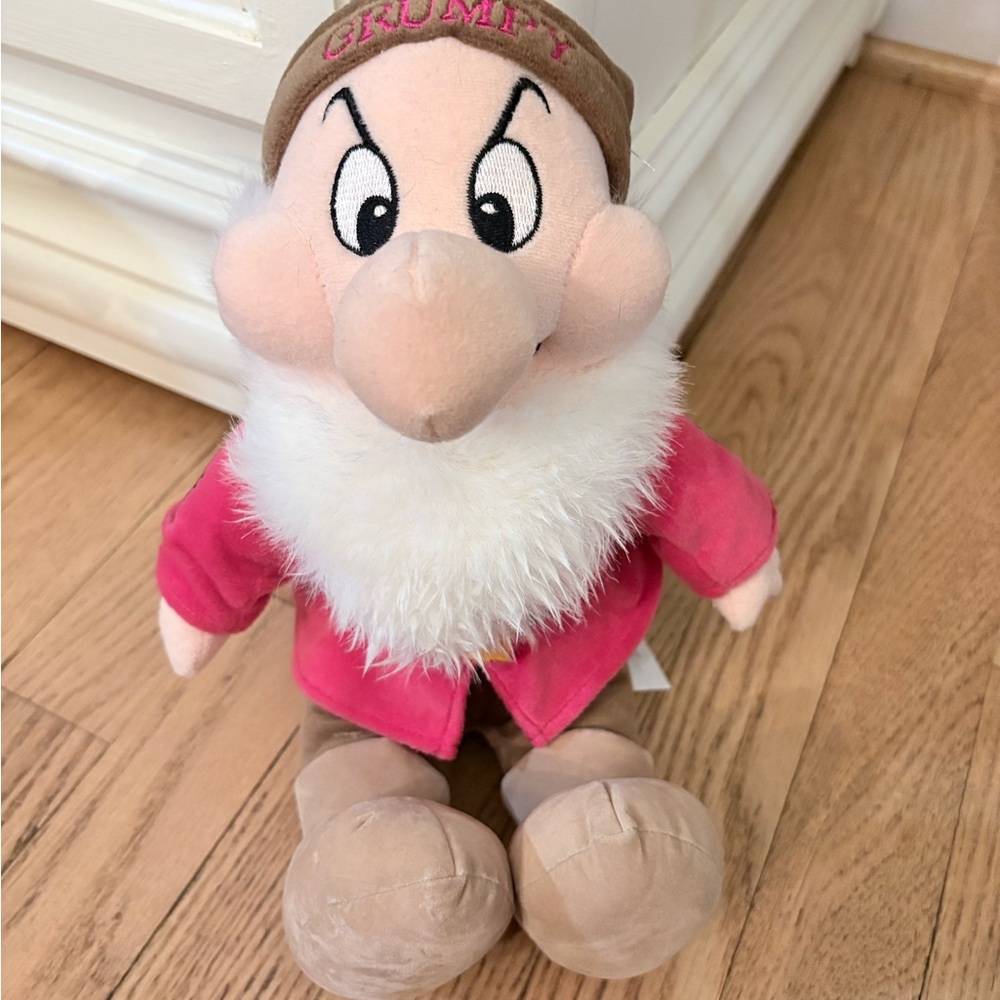 ‘Grumpy’ Plush from Disney’s Snow White and the Seven Dwarves, 12”